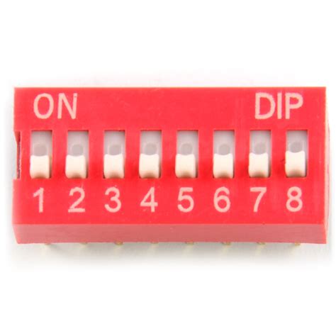 8 Position Dip Switch Core Electronics Australia