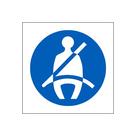 seat belt sticker