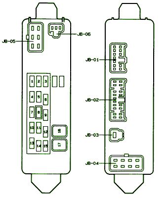 Each punching and closing might be completed employing either guide or electric devices, nonetheless electric powered ford fuse box diagram. Mazda Protege Fuse Box Diagram - Auto Fuse Box Diagram