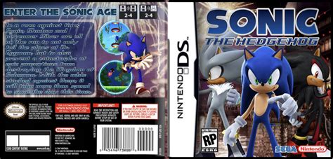 Sonic The Hedgehog Nintendo Ds Box Art Cover By Broski32