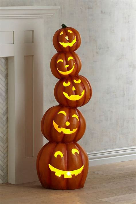 Delicate Pumpkin Lamps Halloween Scene Light Creative Festival Table