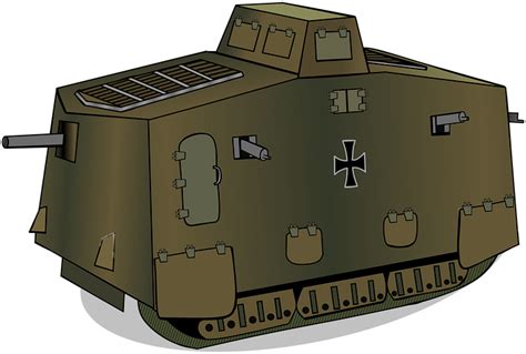 Germany Tank A7v Ww1 Freetoedit Sticker By Notanengimain