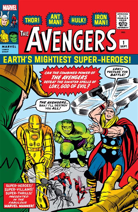 Avengers 1 Facsimile Edition 2023 1 Comic Issues Marvel