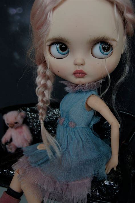 Custom Ooak One Of A Kind Blythe Art Doll Mia By Olga Etsy New Dolls