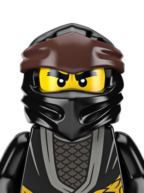 Cole Face Lego Ninjago Outline Svg Dxf Eps Pdf Png