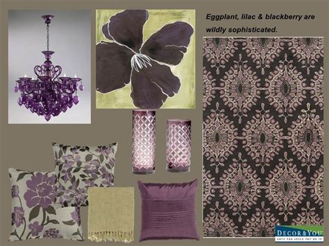 The most common plum grey bedroom material is cotton. Plum & Gray | Home Decor Ideas | Pinterest