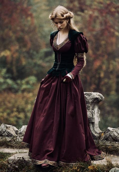 Costume médiéval femme tenue médiévale robe médiévale costume historique vêtements filles homme femme vetements xve siècle costume renaissance. Épinglé par Carson Wright sur Clothes | Robe fantaisie ...