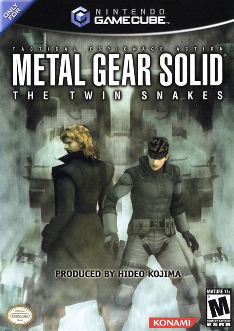 Metal Gear Solid Twin Snakes Gamecube Game