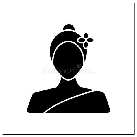 Woman Glyph Icon Stock Vector Illustration Of Person 231488603