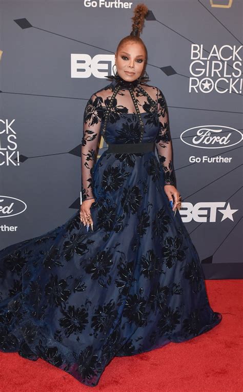 Janet Jackson From Black Girls Rock 2018 Red Carpet Fashion E News