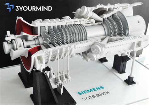 Functional 3d Printed Turbine Model For Siemens News 3yourmind