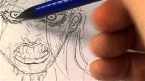 How To Draw Demonic Possession Drawing Faces Youtube