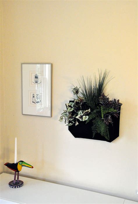 Its All Silk Faux Greenery In That Wall Planter Im Getting My