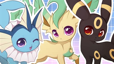 Eevee Evolution Hd Desktop Wallpapers Wallpaper Cave