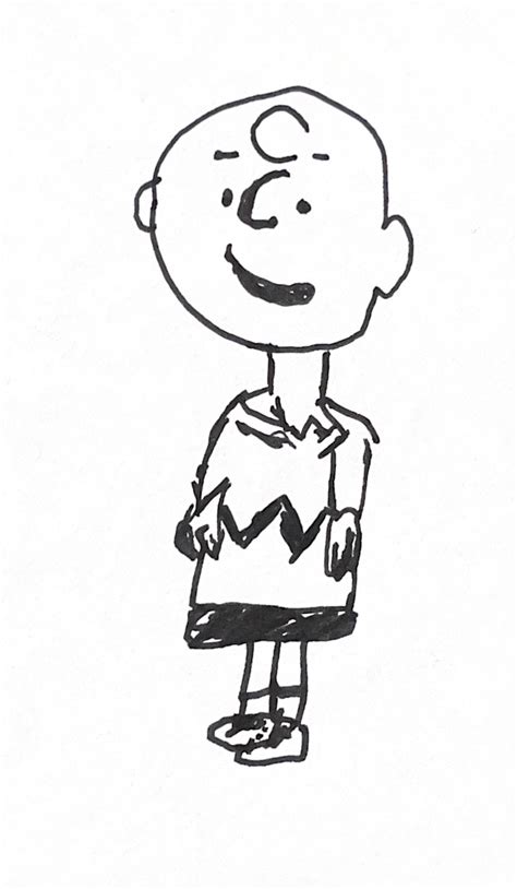 My Charlie Brown Drawing Rpeanuts