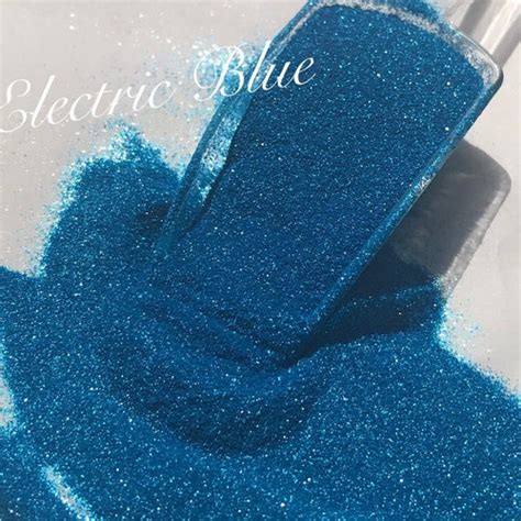 Electric Blue Blue Pearlescent Ultra Fine Glitter Etsy