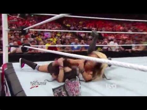 WWE Diva Kaitlyn Nip Slip Wardrobe Malfunction With Slow Motion YouTube
