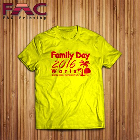 Check out our family day shirt selection for the very best in unique or custom, handmade pieces from our clothing shops. T-Shirt Printing Murah | Tshirt Printing Malaysia » design ...