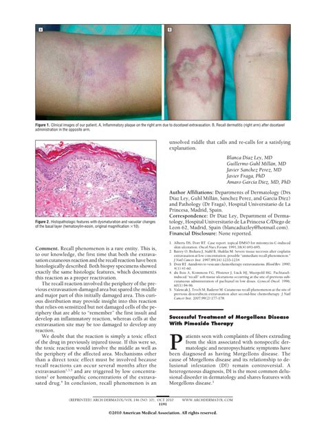 Successful Treatment Of Morgellons Disease With Pimozide Therapy