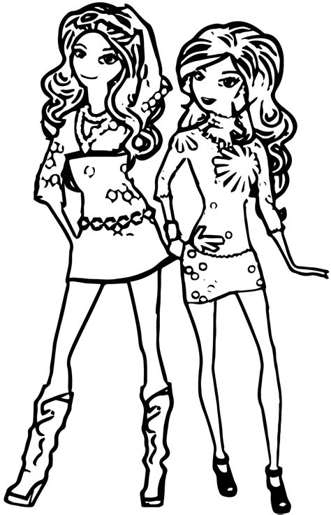 Bff Printable Coloring Pages