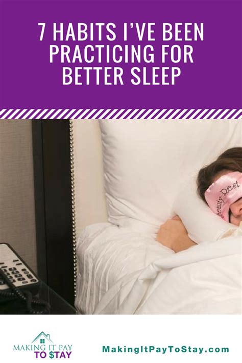 7 Habits I Ve Been Practicing For Better Sleep Better Sleep 7 Habits