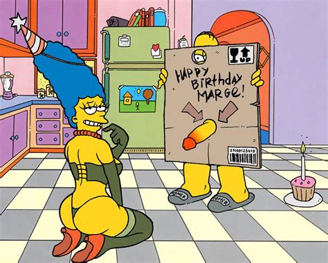 Rule 34 Ass Clothes Color Female Homer Simpson Human Indoors Male Marge Simpson Straight Tagme