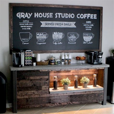 33 Popular Coffee Bar Ideas For Your Interior Design Magzhouse