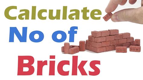 The easy brickwork calculation formula. How To Calculate No Of Bricks to build a House: Brick ...