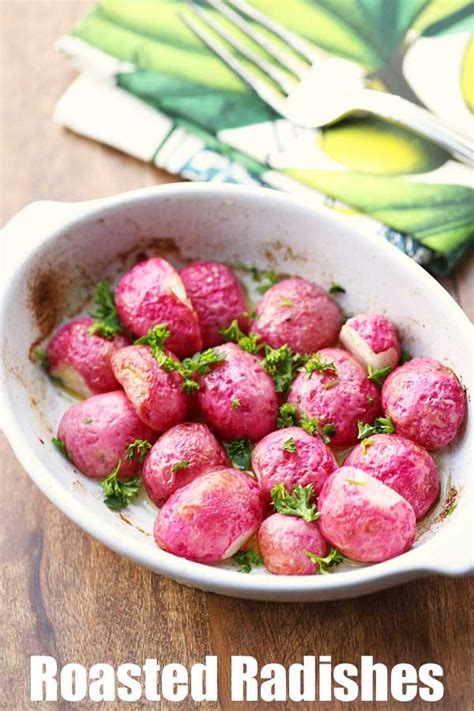 Oven Roasted Radishes Recipe Keto Low Carb Healthy