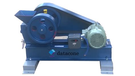 Datacone Mild Steel Laboratory Jaw Crusher For Stone Capacity 50 Kghour At Rs 80000piece In