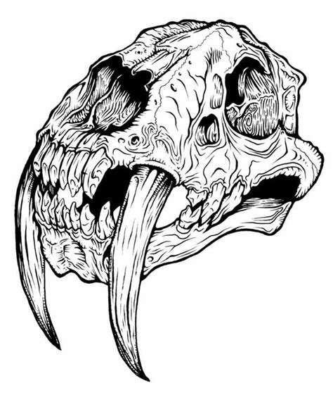 Pin By Sam Error404 On Tattoo And Piercing Animal Skull Tattoos Tiger