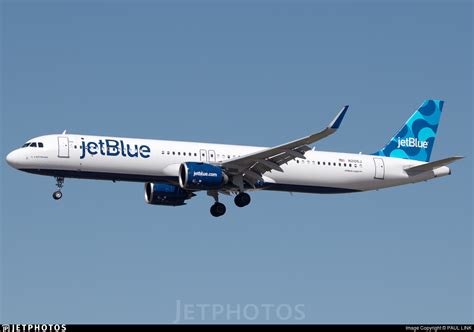 N2105j Airbus A321 271nx Jetblue Airways Paul Link Jetphotos