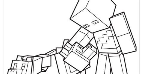 Kids love minecraft, and using their favorite characters to practice addition, subtraction, multiplication, and division can make learning so much easier. Minecraft Character And Wolves Coloring Page | Minecraft ...