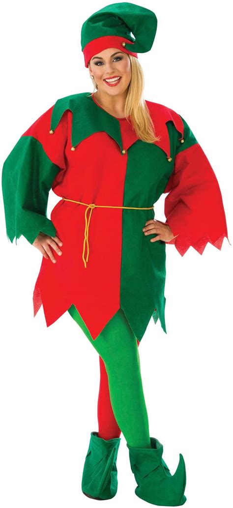 Adult Economy Elf Plus Size Costume Spicylegs Com