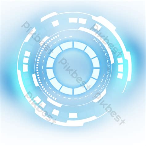 Blue Futuristic Abstract Border Png Images Psd Free Download Pikbest