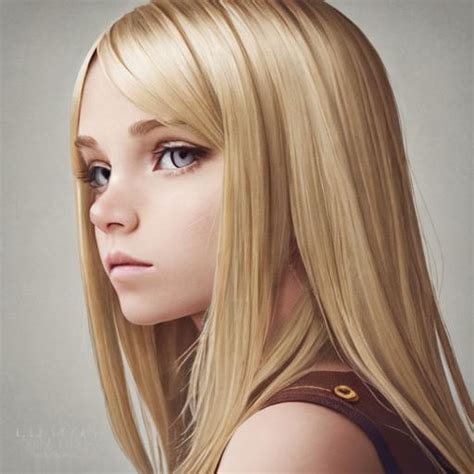 Album Cover Of A Clothed Blonde Girl With Brown Eyes Openart