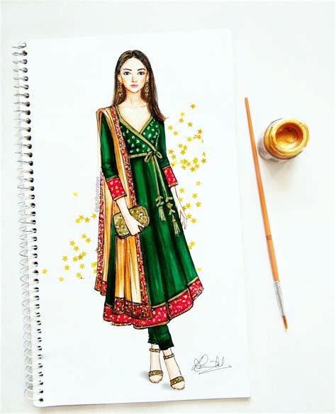 Fashion Designers Drawings Of Indian Dresses Best Event In The World