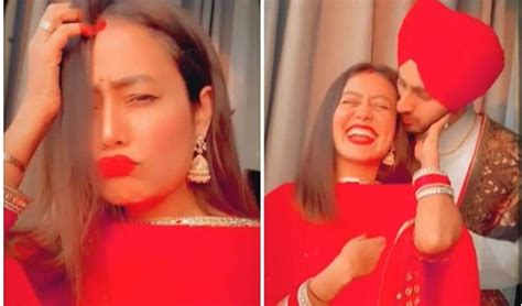 Neha Kakkar And Rohanpreet Treat Fans With A Love Filled Video On Their First Karwa Chauth