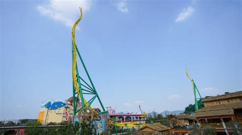 World’s Highest And Fastest Doubled Twisted Impulse Coaster Opens At Sunac Land China Interpark