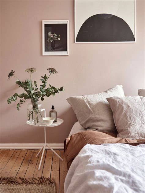Dusky Pink Is A Great Colour To Use In A Bedroom For A Cozy Warm Look