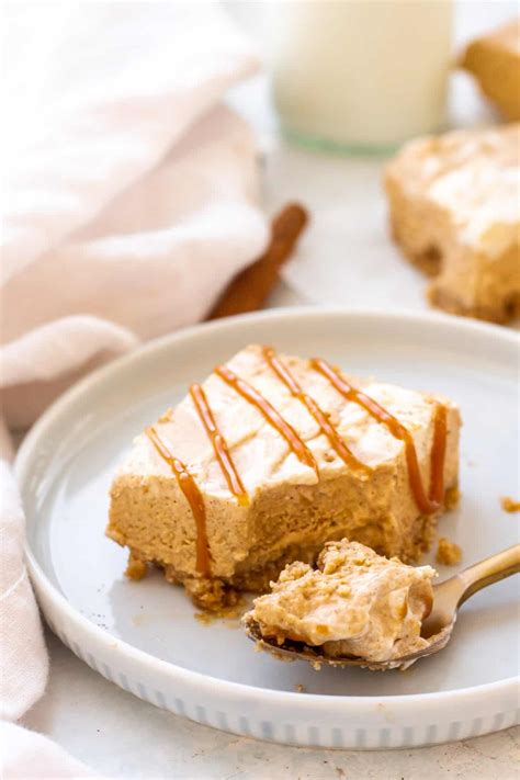 No Bake Pumpkin Cheesecake Bars Min Prep Chunky In Kentucky