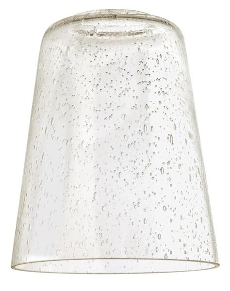 Westinghouse 8505900 Ceiling Fan Light Glass Clear Seeded Cone Shade Gordon Electric Supply Inc