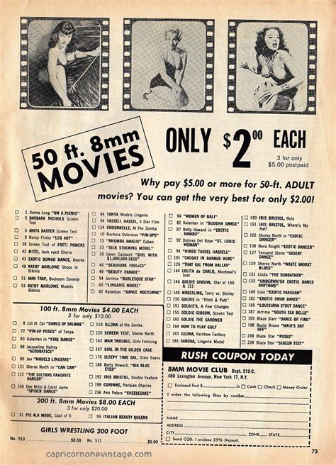 1963 adult 8mm movies magazine ad a photo on flickriver