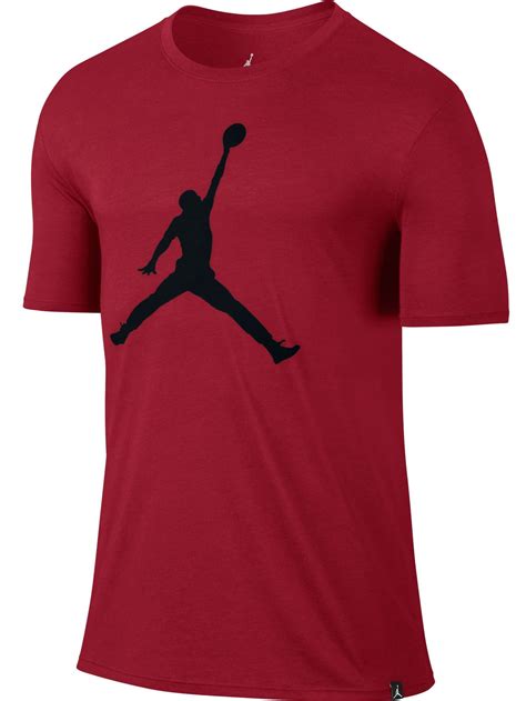 Jordan Jordan Iconic Jumpman Logo Mens T Shirt Redblack 834473 687