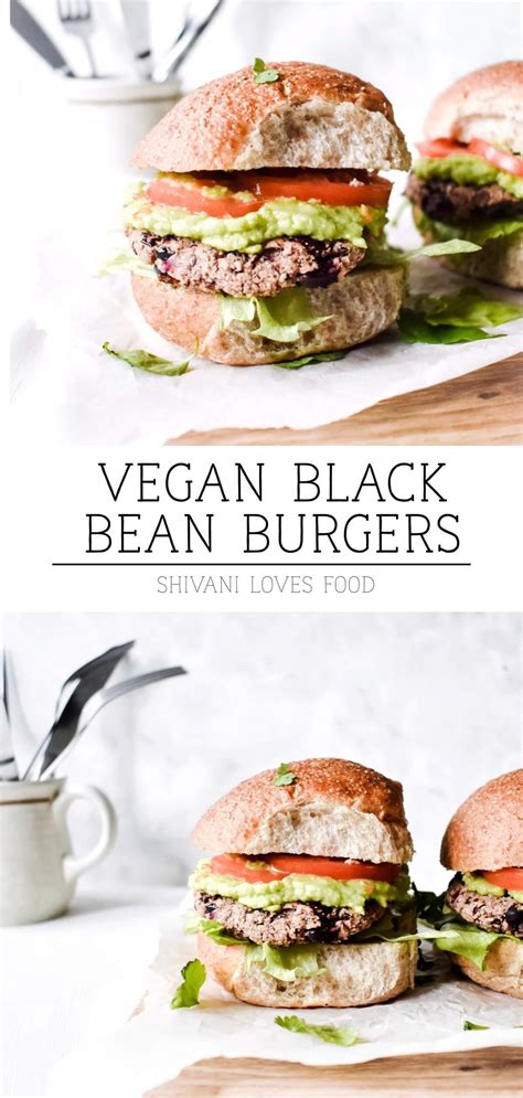 Easy Black Bean Burgers Recipe Vegan Recipes Healthy Healthy