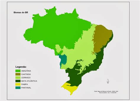 Panorama Geográfico do Brasil Biomas brasileiros