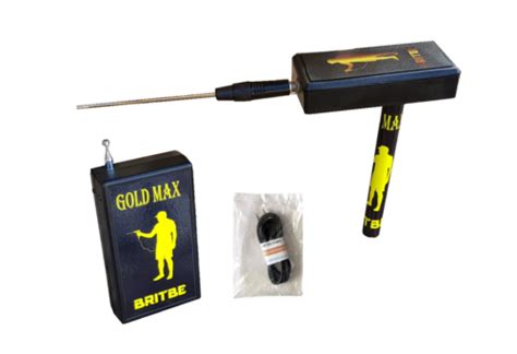 Britbe Gold Max Metal Detector Deep Professional Geolocator For Gold