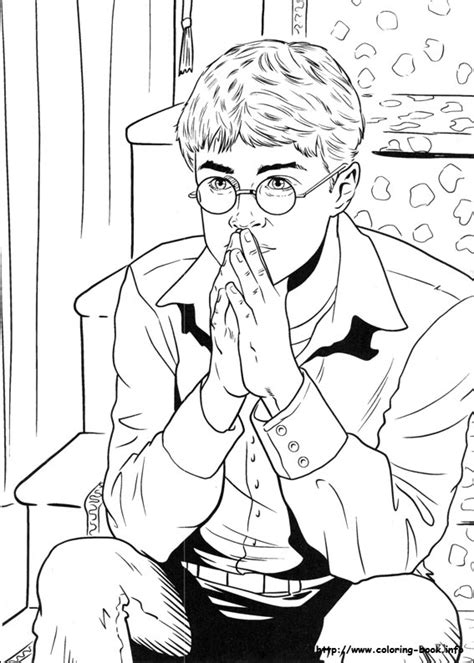 Harry Potter Ginny Coloring Page  Coloring Home