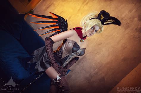 Mercy Witch Bunny Suit Cosplay Costume Etsy