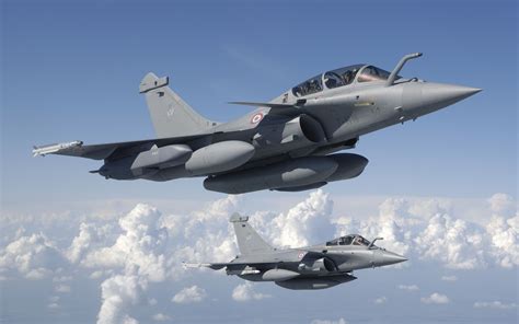 Download Wallpapers Dassault Rafale French Fighter French Air Force